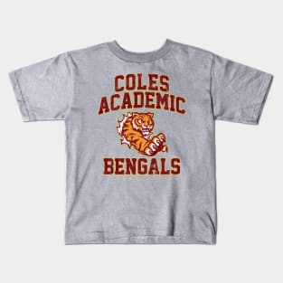 Coles Academic High School Bengals (Variant) Kids T-Shirt